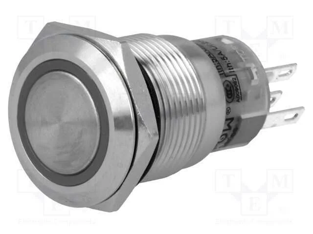 Interruptor: Antivandalismo, Pos: 2, Spdt, 0,5a/220vac, 1a/24vdc