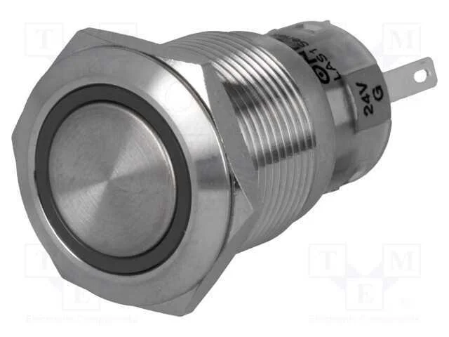 Interruptor: antivandalismo, Pos: 2, SPDT, 0,5A/2.