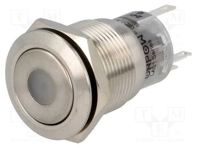 Interruptor: Antivandalismo, Pos: 2, Spdt, 0,5a/220vac, 1a/24vdc
