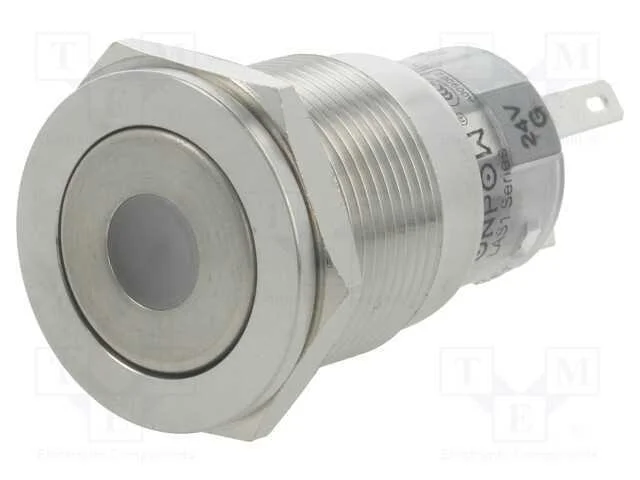 Interruptor: Antivandalismo, Pos: 2, Spdt, 0,5a/220vac, 1a/24vdc