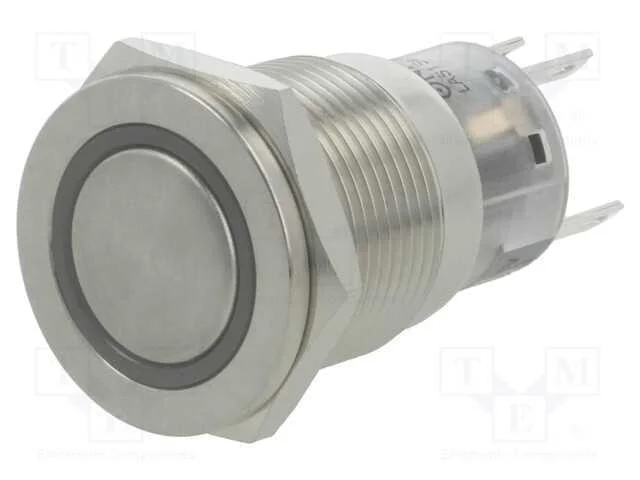 Interruptor: Antivandalismo, Pos: 2, Spdt, 0,5a/220vac, 1a/24vdc