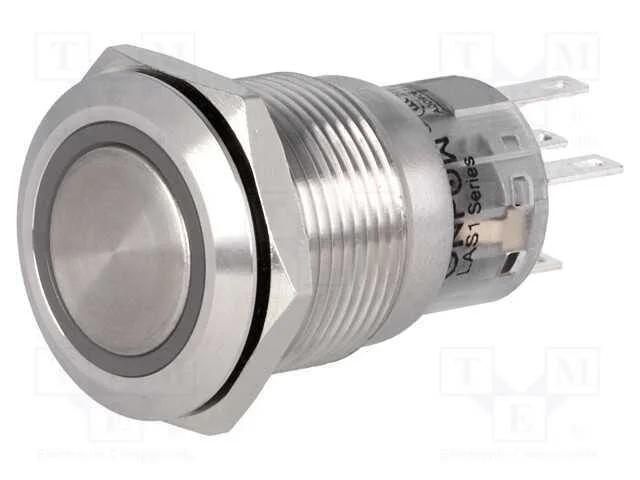 Interruptor: Antivandalismo, Pos: 2, Spdt, 0,5a/220vac, 1a/24vdc