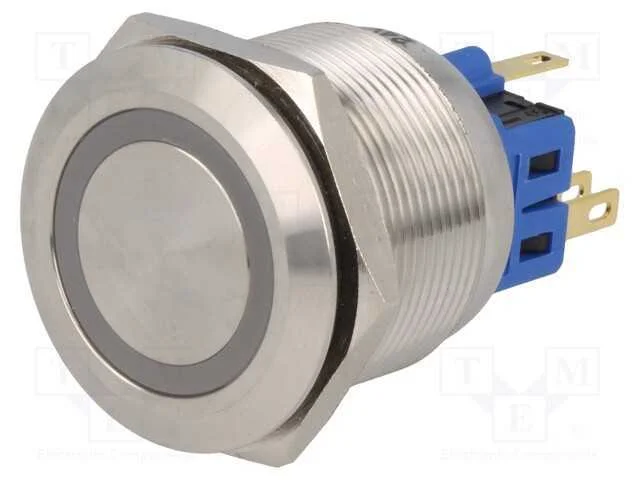 Interruptor: Antivandalismo, Pos: 2, Spdt, 3a/220vac, 5a/24vdc