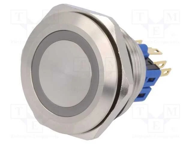 Interruptor: Antivandalismo, Pos: 2, Spdt, 3a/220vac, 5a/24vdc