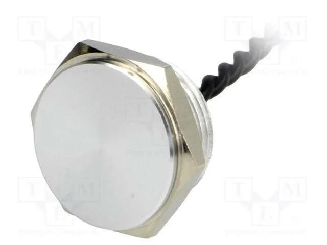 Interruptor: Piezoel&eacute;ctrico, Pos: 2, Spst-No, 0,2a/24vac, Ip68