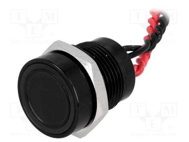 Interruptor: Piezoeléctrico, Pos: 2, Spst-No, 0,2a/24vac, Ip68