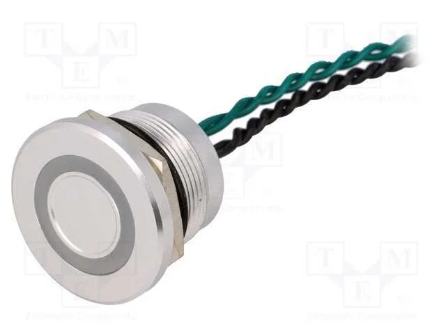 Interruptor: Piezoel&eacute;ctrico, Pos: 2, Spst-No, 0,2a/24vac, Ip68