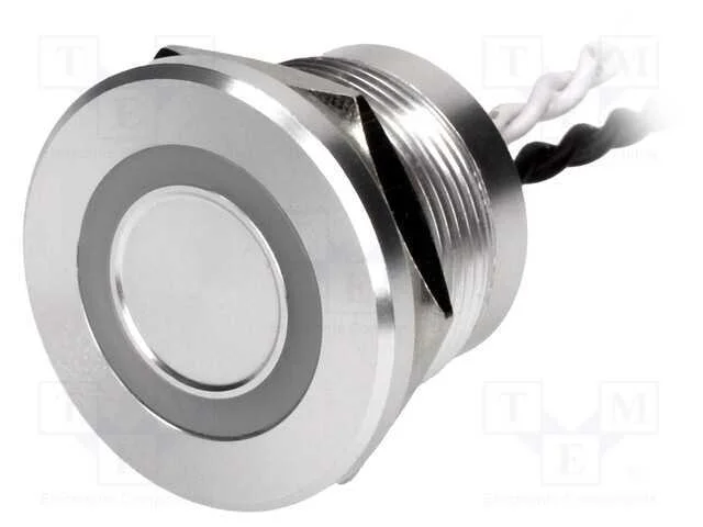 Interruptor: Piezoel&eacute;ctrico, Pos: 2, Spst-No, 0,2a/24vac, Ip68