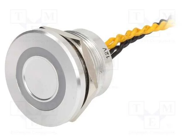 Interruptor: Piezoel&eacute;ctrico, Pos: 2, Spst-No, 0,2a/24vac, Ip68