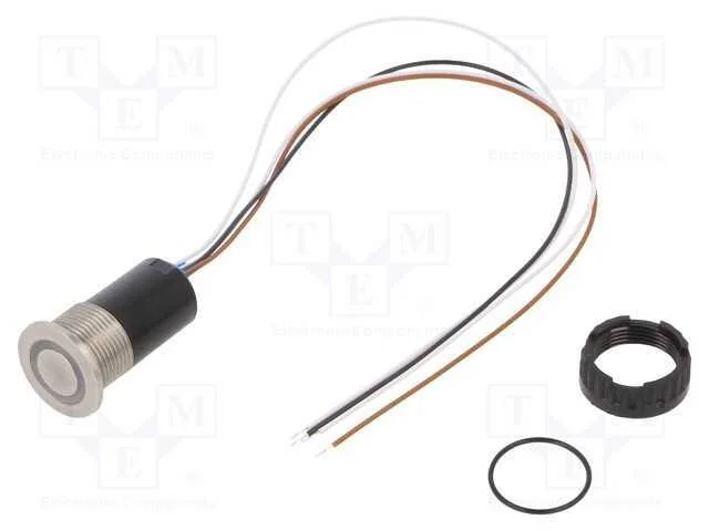 Interruptor: capacitivo, Pos: 2, SPST, 0,1A/42VAC.