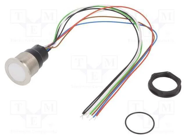 Interruptor: capacitivo, Pos: 2, SPST, 0,1A/42VAC.