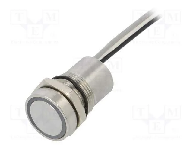 Interruptor: Capacitivo, Pos: 2, Spst-No, 0,01a/12vdc, Ip68, Mc