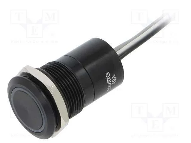 Interruptor: Capacitivo, Pos: 2, Spst-Nc, 0,01a/12vdc, Ip68, On-Off