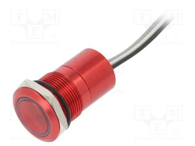 Interruptor: Capacitivo, Pos: 2, Spst-No, 0,01a/12vdc, Ip68, Off-On