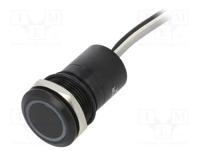 Interruptor: Capacitivo, Pos: 2, Spst-Nc, 0,01a/12vdc, Ip68, Preto
