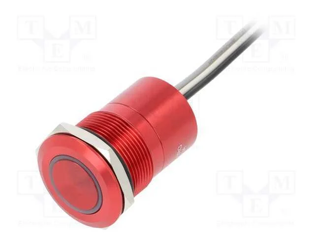 Interruptor: Capacitivo, Pos: 2, Spst-Nc, 0,01a/12vdc, Ip68, On-Off