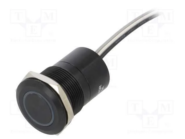 Interruptor: Capacitivo, Pos: 2, Spst-No, 0,01a/12vdc, Ip68, Off-On