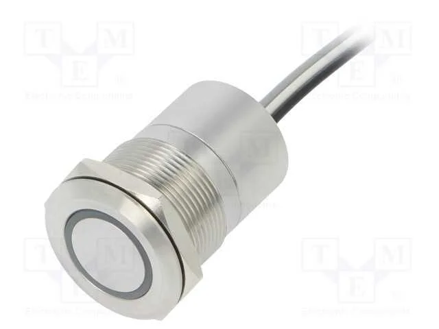 Interruptor: Capacitivo, Pos: 2, Spst-No, 0,01a/12vdc, Ip68, Off-On
