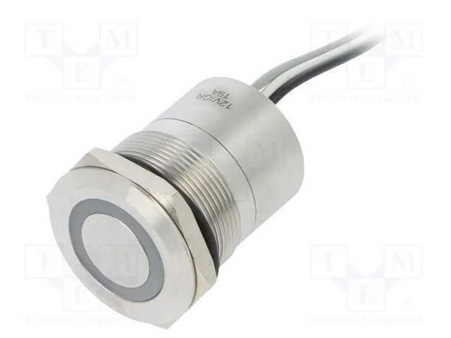 Interruptor: Capacitivo, Pos: 2, Spst-No, 0,01a/12vdc, Ip68, Off-On