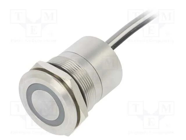 Interruptor: Capacitivo, Pos: 2, Spst-No, 0,01a/12vdc, Ip68, Off-On