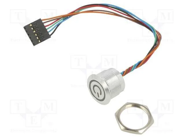 Interruptor: capacitivo, Pos: 2, SPST-NO, 1A/24VD.