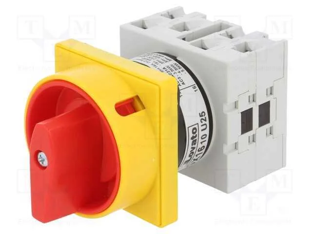 Interruptor: de came, Pos.estáv: 2, 16A, 0-1, par.