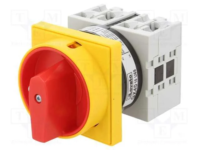 Interruptor: de Came, Pos.Estáv: 2, 40a, 0-1, para Embutir, Polos: 3