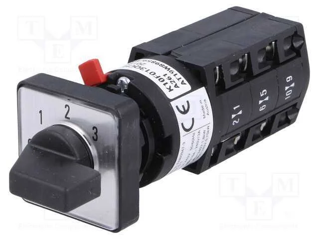 Interruptor: de Came, Pos.Estáv: 4, 10a, 0-1-2-3, para Embutir
