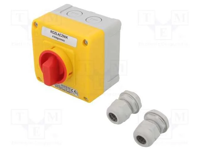 Interruptor: de Came, Pos.Estáv: 2, 10a, 0-1, para Montar em Cima