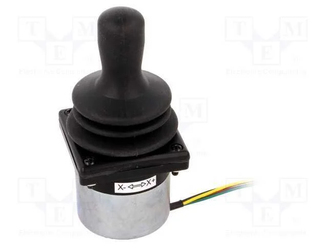 Joystick, 2- Axial, Pos.Estáv: 1, -40÷80c, 36x36mm, Ip65, +5%, 5vdc