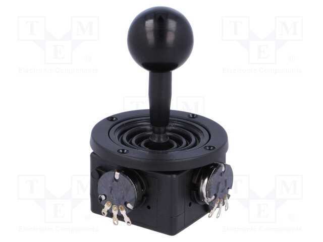 Joystick, 0÷10kO+5%,2- axial, Pos.estáv: 1, 10kO,.