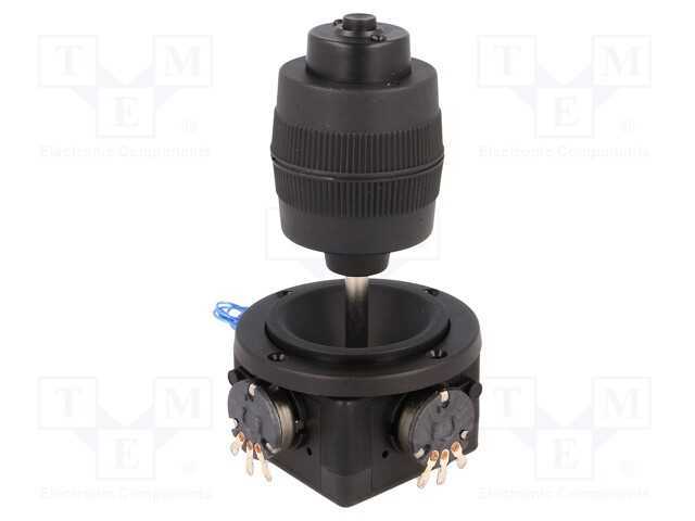 Joystick, 0÷5kO+5%,2- axial,função FIRE-interrupt.