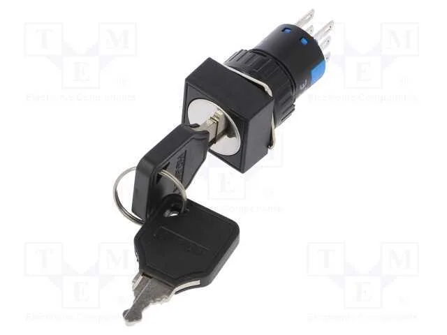 Interruptor: Esta&ccedil;&atilde;o, Pos.Est&aacute;v: 3, Contatos: 3pst, 16mm, 45, 2kv