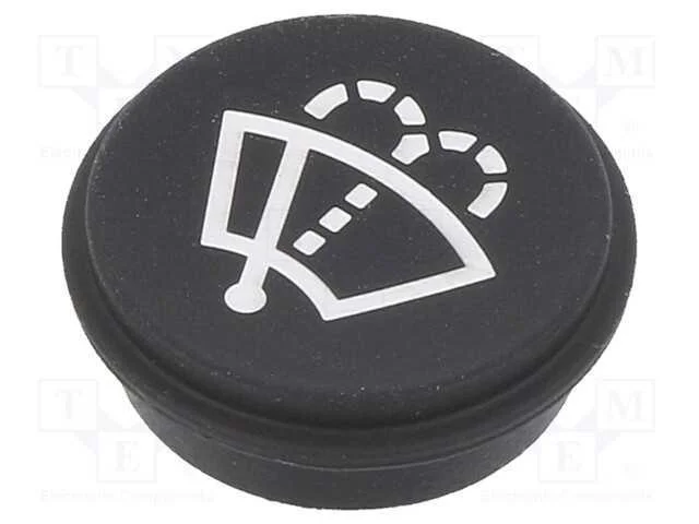 Tecla, Redonda, 21mm, Preto, 09