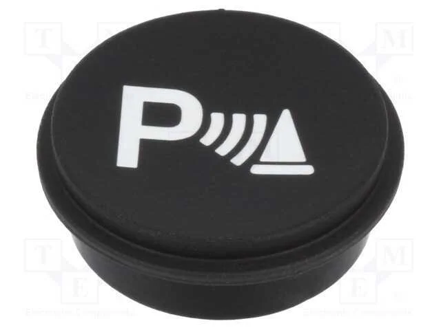 Tecla, Redonda, 21mm, Preto, 09