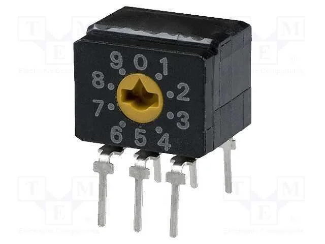 Emissor de Código, Dec/Bcd, Pos: 10, Tht, Rcontacto Max: 200mo