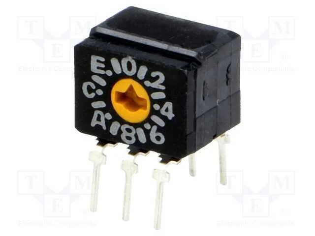 Emissor de Código, Hex/Bcd, Pos: 16, Tht, Rcontacto Max: 200mo