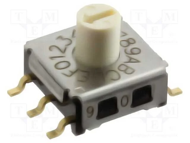 Emissor de Código, Hex/Bcd, Pos: 16, Smt, Rcontacto Max: 200mo