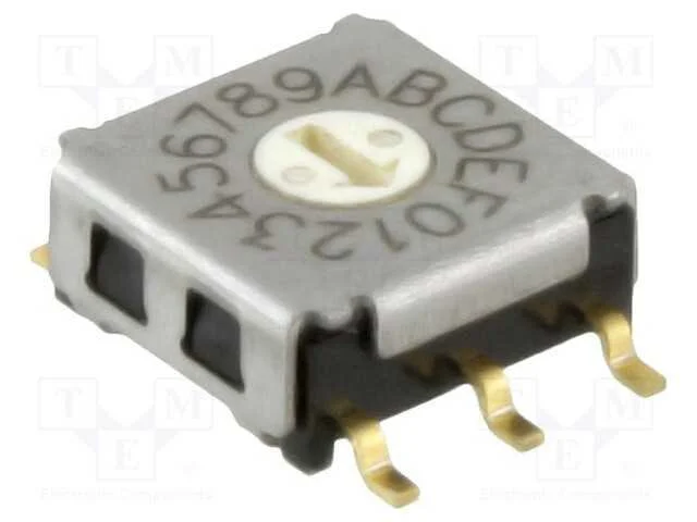 Emissor de Código, Hex/Bcd, Pos: 16, Smt, Rcontacto Max: 200mo