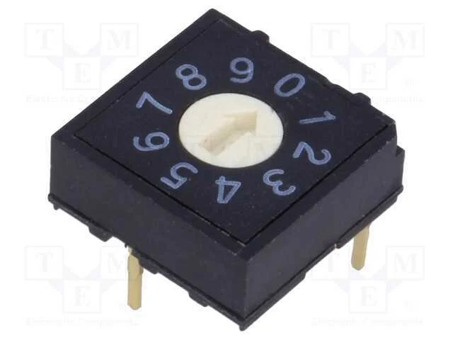 Emissor de Código, Dec/Bcd, Pos: 10, Tht, Rcontacto Max: 200mo