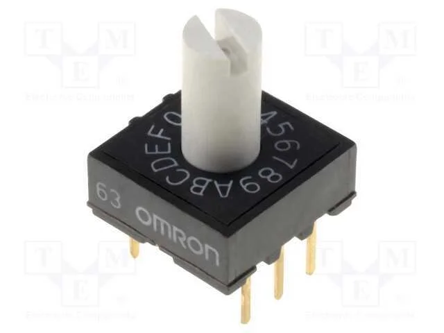 Emissor de c&oacute;digo, HEX/BCD, Pos: 16, THT, Rcontac.