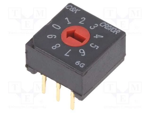Emissor de Código, Dec/Bcd, Pos: 10, Cap.Dc @r: 0,01a/5vdc, 1000mo