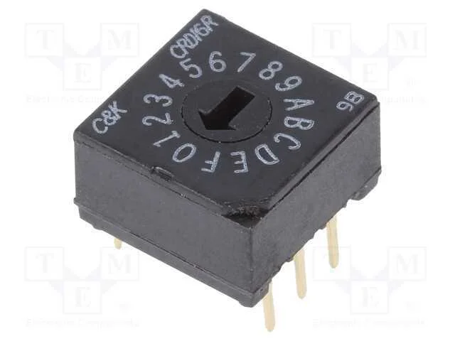 Emissor de Código, Hex/Bcd, Pos: 16, Tht, Rcontacto Max: 100mo