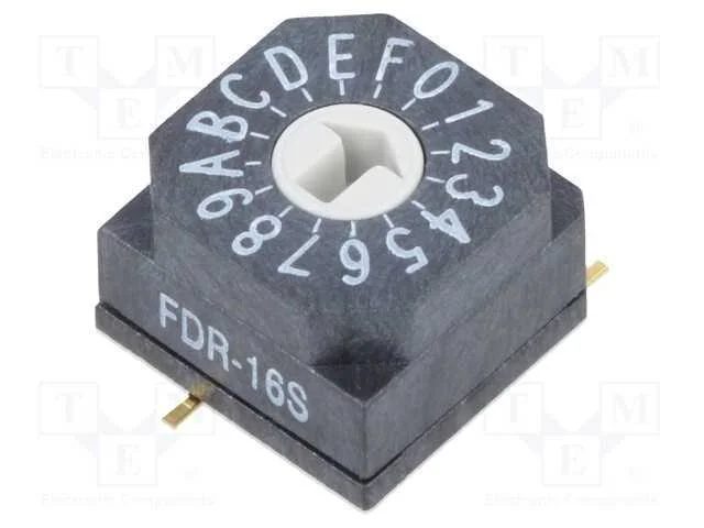 Emissor de código, HEX/BCD, Pos: 16, SMT, Rcontac.