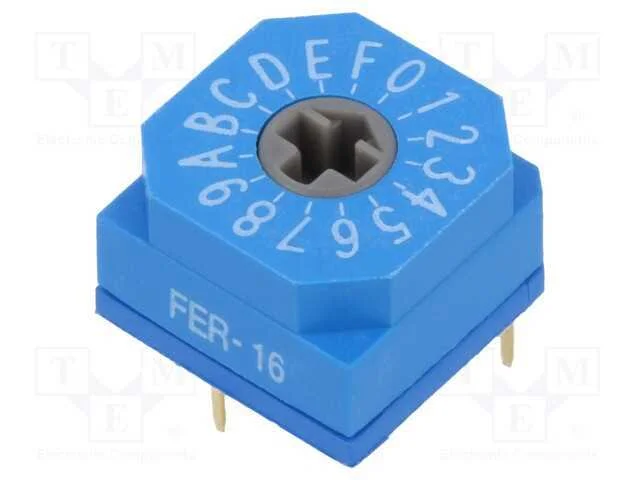 Emissor de Código, Hex/Bcd, Pos: 16, Tht, Rcontacto Max: 80mo, 7ncm