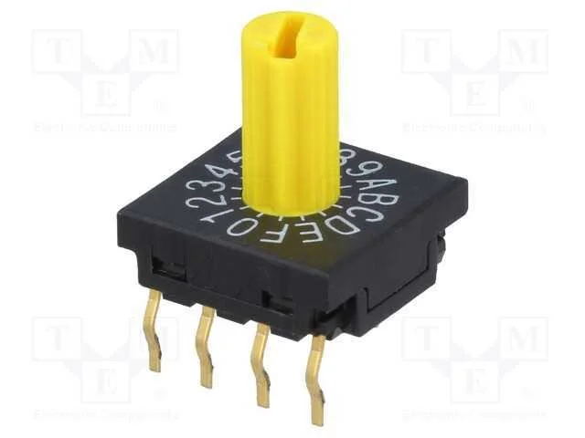 Emissor de Código, Hex/Bcd, Pos: 16, Tht, Rcontacto Max: 100mo