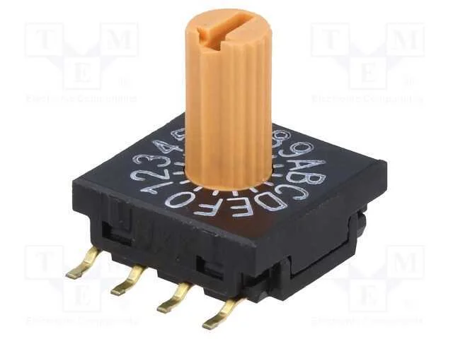 Emissor de Código, Hex/Bcd, Pos: 16, Smt, Rcontacto Max: 100mo