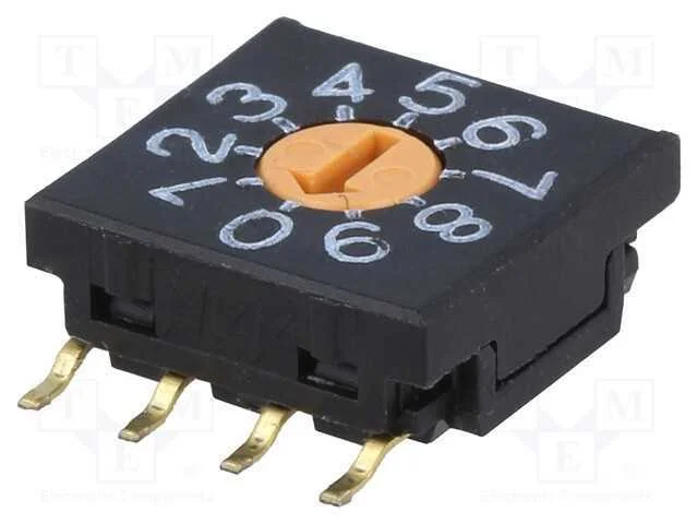 Emissor de c&oacute;digo, DEC/BCD, Pos: 10, SMT, Rcontac.