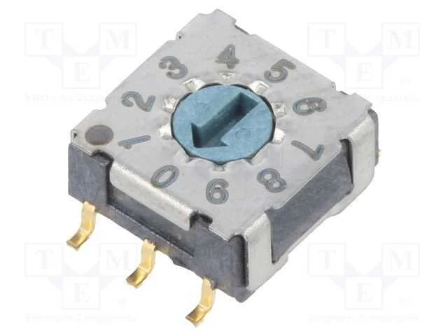 Emissor de Código, Dec/Bcd, Pos: 10, Smt, Rcontacto Max: 80mo, M