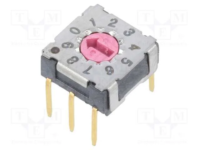 Emissor de c&oacute;digo, DEC/BCD, Pos: 10, THT, Rcontac.